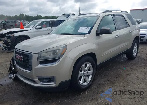 2016 GMC Acadia Sle-2 from USA, damaged, VIN 1GKKRPKD2GJ210227